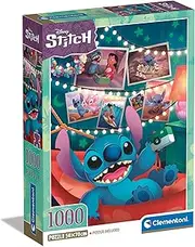 Clementoni 39793 Disney Stitch 1000 Pieces | Jigsaw Adults | Comic Puzzle | Made in Italy, Multicolour
