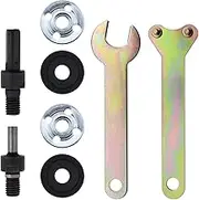 EMSea 10mm & 6mm Electric Drill to Angle Grinder Conversion Connecting Rod Converter Kit for Grinding Polishing Cutting Tiles