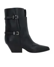Sergio Rossi Pointed Toe Ankel Boots 36,38.5,37,36.5,41 Black