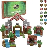 Magnetic Building Blocks Set - 100 Pieces - STEM Learning Construction Toy with Storage Bag - Magnetic Blocks Toys for Boys & Girls