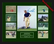 ARNOLD PALMER GOLF CHAMPION LTD EDITION OF 100 ONLY SIGNED & FRAMED MEMORABILIA