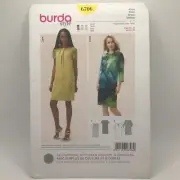 Burda 6706 Misses Size 10-20 Dress Semi-Fitted Sewing Pattern FF & UNCUT