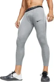 Nike Men's Pro ¾ Length Compression Tights, Smoke Grey S, B081PBKM1F