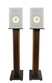 Rockville 36” Studio Monitor Speaker Stands For KRK ROKIT 5 G3 Monitors