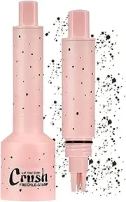 Faux Freckles Stamp, Natural Lifelike Freckle Pen, Quick Dry Faux Freckle Stamp Pens, Waterproof Freckles Makeup Stamps for Beginners Women Easy to Sun-kissed Freckled Look