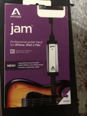 APOGEE JAM – Guitar / Bass recording interface for iPad . iPhone , Macbook , Mac