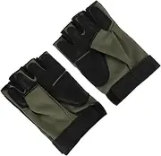 MUELODSIC 1 Pair Slip Half Finger Cycling Gloves for Men Ergonomic Design for Outdoor Sports Breathable Fit for Cycling Motorcycling and Gym Workouts