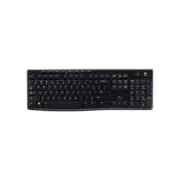 LOGITECH K270 2.4 GHz Wireless Full Size Keyboard 128-bit AES encryption 24-mont
