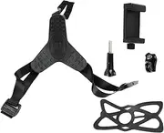 Light Chin Mountain Hull Silicone Strap Support for Sports Cameras