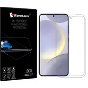 iCoverLover 2-Pack Samsung Galaxy S24+ Plus Glass Screen Protectors Clear