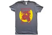 Wu-Tang Clan Unisex Adult Inferno T-Shirt (Charcoal Grey) - UTRO656