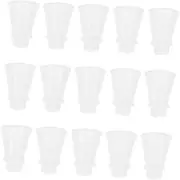 ARTIBETTER 50pcs Nozzle Car Truck Alarms Kit Fire Extinguisher Parts Pit Hanger Dry Chemical Fire Extinguisher Accessories Outdoor Fire Extinguishers Extinguisher Tops White Abs