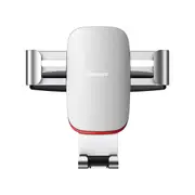 Metal Age Gravity Car Mount Silver Phone Holder Baseus