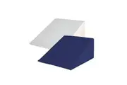 2x Cool Gel Memory Foam Wedge Pillow with Cover Cushion Neck Back Support