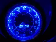 Land Rover Series 3 Dash light bulbs 8x LED BA7S E10 Blue Screw fitting set/kit