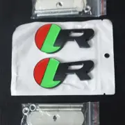 2x R.Matte Black Green Metal Front Grille Badge Emblem Turbo Convertible V6 Type (for: Peugeot)