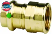 79300 Propress Zero Lead Bronze Adapter with Female 1/2-Inch by 1/2-Inch
