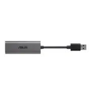 ASUS USB-C2500 USB Type-A 2.5G Base-T Ethernet Adapter, Backward Compatibility o