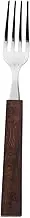 Ciieeo Wood Handle Salad Forks Metal Forks for Dinner Hotel Restaurant Silverware
