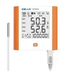 100,000 Points Digital Temperature Humidity Data Logger Medical Refrigerator ...