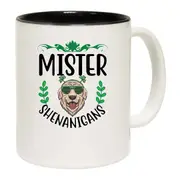 Mister Shenanigans Dog Irish St Patricks Day Ireland Mug Cup