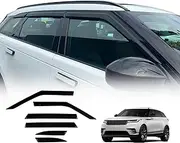 OAD4X4 Weathershields Compatible with Land Rover Range Rover Velar 2017-Onwards, Weather Shields Window Visors Wind Deflectors Sun Rain Guard 6PCS Set