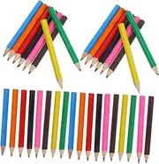 UTHCLO Artists Drawing Pencils Set 48pc Mini Sketch Pencils by Sturdy Wooden Construction