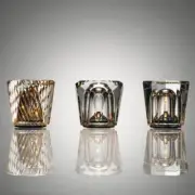 Ambientec Xtal Crystal Cordless LED Table Lamp Solid Glass Light 3 Types