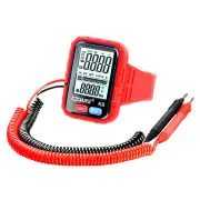 Mini Digital Multimeter Wrist-Worn 6000 Counts Auto-Ranging High Precision 300V AC/DC Rechargeable Battery Wearable Volt