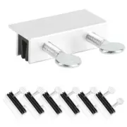 6x Sliding Window Locks Child Proof Security Lock Stoppers Window Track Locks US