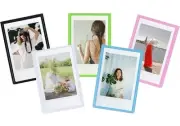 Mini Magnetic Picture Frame for 2x3 Photos Instax/Polaroid - 10 Pack Fridge Use