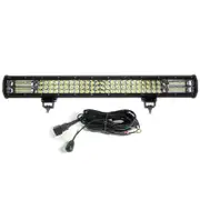 Elinz 26" inch 3 Rows LED Light Bar Work Driving FLOOD SPOT COMBO Offroad 4WD