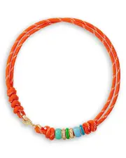 Roxanne Assoulin Happy Cord Beaded Necklace, 16