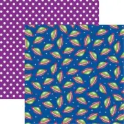 Toybox Spaceships 12x12 Scrapbook Paper - 5 Sheets Toy Story