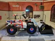 JCB Agripro Loadall UK Union Flag Jack 75 Year Anniversary Diecast 1:32 Scale