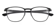 Ic! Berlin IC5058 Stefan K. Black Men's Glasses Black Size 52 - Private Health Rebate - Blue Light Block Available