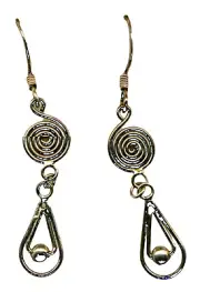 925 silver drop dangle EARRINGS, handmade jewelry