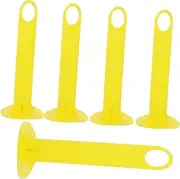 KOMBIUDA 5Pcs Soccer Holders Durable Training Disc Stands for Football Practice Space Saving Design for Marking for Agility Training Sports Activities