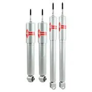 Front + Rear KYB GAS-A-JUST Monotube Shock Absorbers for DAIMLER Double Six SB