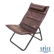 【日本 SPICE 】 戶外休閒 曼哈頓 棕色 輕巧 收納 躺枕摺疊躺椅