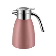 Soga 1.2l Stainless Steel Water Bottle Insulated Jug Thermal Pink