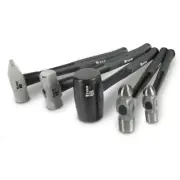 63125 5-Piece Hammer Set - 16oz & 32oz Ball Pein Hammer 32oz Rubber Mallet 3l...