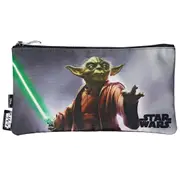 Sheaffer Star Wars Yoda Carry All Pouch w/Zipper School Pencil Case Rectangle