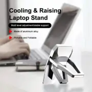 Adjustable Laptop Stand 2PCS Notebook Holder Portable Riser Cooling Bracket