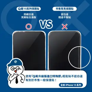 Q哥 甜Q卡 全型號 保護貼 蘋果 小米 三星 華碩 iPhone 15 14 13 Pro Max XR 玻璃貼