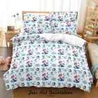 3D Mermaid Coral Fish Pattern Quilt Cover Set Bedding Sets Pillowcases Queen