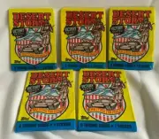 5 x TOPPS DESERT STORM - VICTORY SERIES Packs of Cards & Sticker SEALED UNOPENED