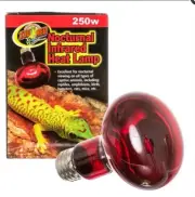Zoo Med Nocturnal Infrared Incandescent Heat Lamp 250 Watts