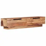 "TV Cabinet 57""x11.8""x11.8"" Solid Sheesham Wood"