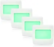 Mini Green Always On LED Night Light - Ideal Plug-in Lighting for Bedrooms New